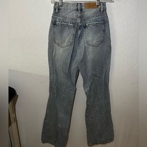 high rise bootcut jean